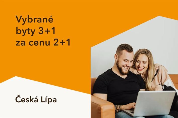 Pronájem bytu 3+1, Česká Lípa, Okružní, 65 m2