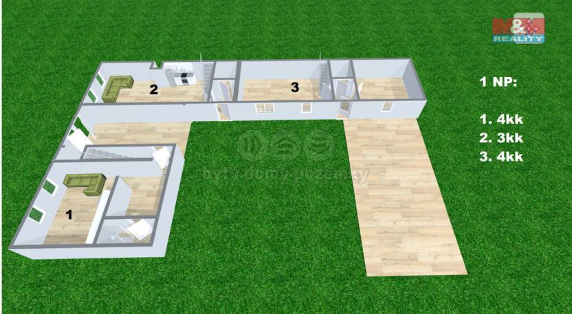 Prodej rodinného domu, Městec Králové, Žižkova, 288 m2