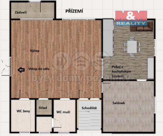 Prodej rodinného domu, Žlebské Chvalovice, 280 m2