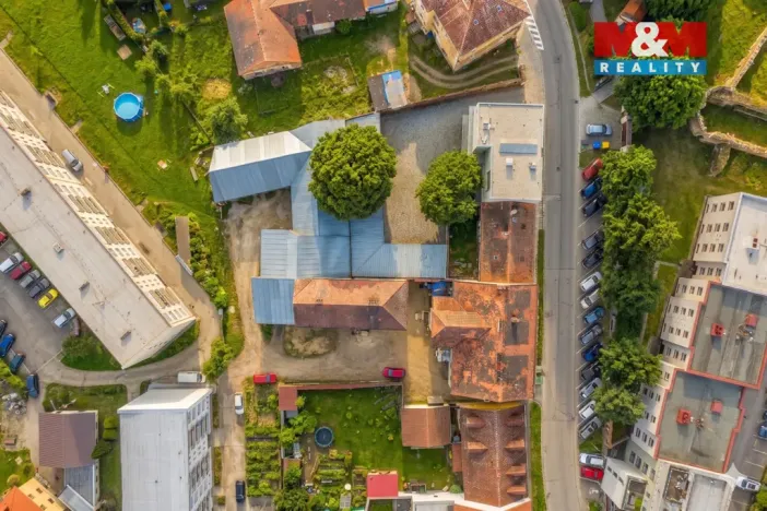 Prodej komerčního pozemku, Strakonice, Havlíčkova, 1795 m2