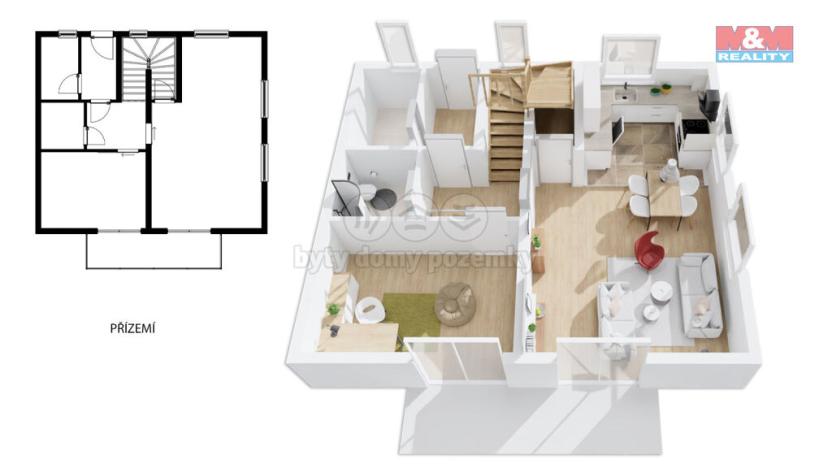 Prodej rodinného domu, Přídolí, 133 m2