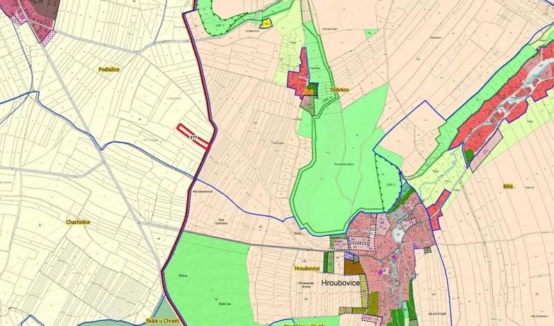 Prodej pole, Chrast, 6287 m2