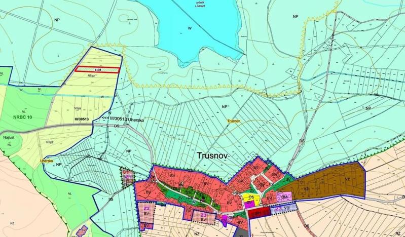 Prodej pole, Uhersko, 5031 m2