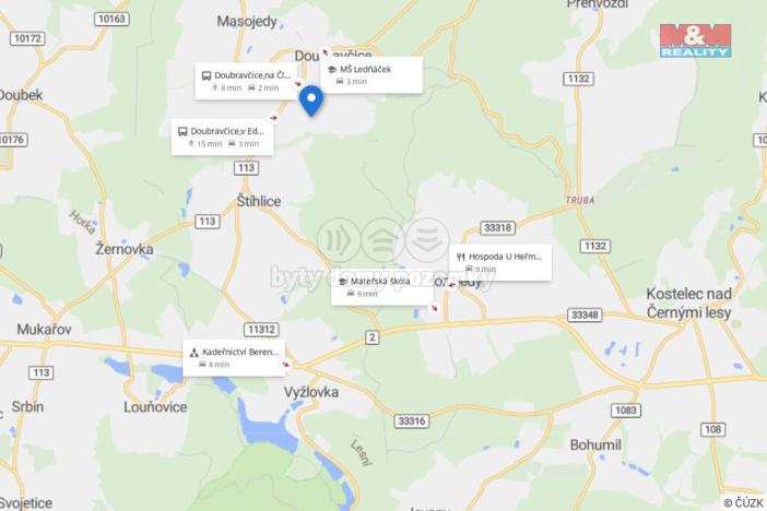 Prodej rodinného domu, Doubravčice, Ve svahu, 59 m2