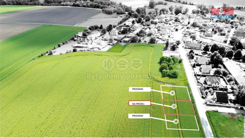 Prodej pozemku pro bydlení, Úhřetická Lhota, 1054 m2