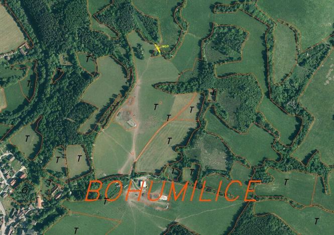 Prodej pozemku, Bohumilice, 86 m2