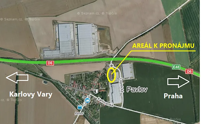 Pronájem obchodního prostoru, Pavlov, 5626 m2