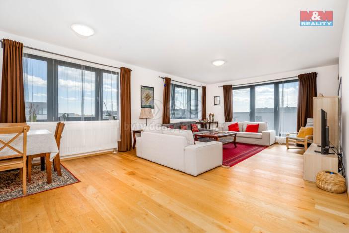 Pronájem bytu 4+kk, Horoměřice, Karla IV., 117 m2