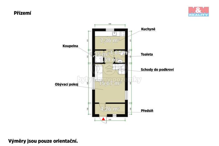 Prodej chaty, Cheb - Podhrad, 52 m2