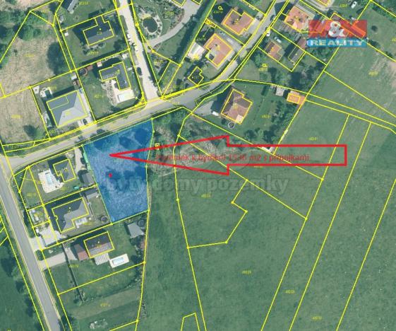 Prodej pozemku pro bydlení, Písek - Semice, 1536 m2
