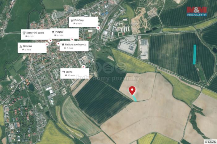 Prodej pole, Dobřany, 19549 m2