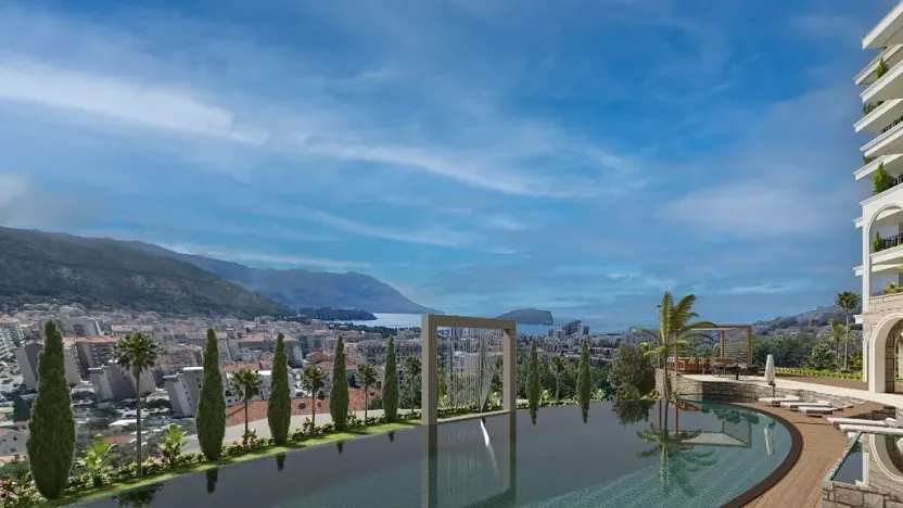 Prodej bytu 2+kk, Budva, Černá Hora, 45 m2