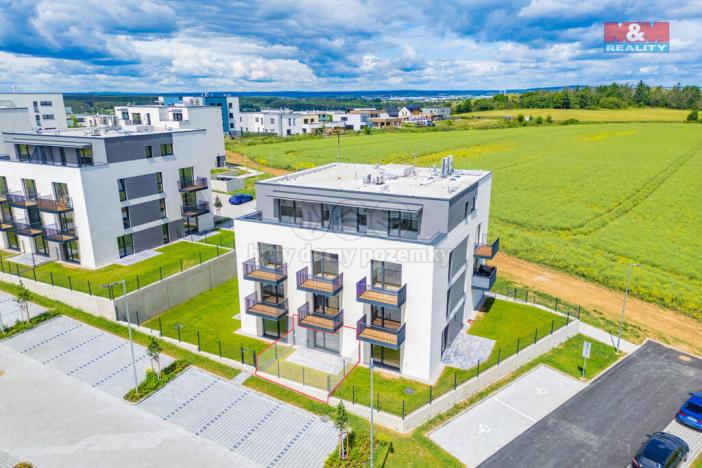Pronájem bytu 1+kk, Plzeň, Na Výhledech, 29 m2