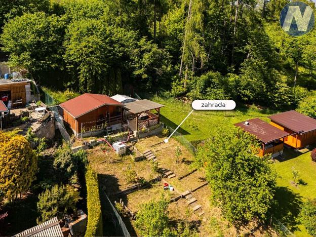 Prodej zahrady, Větřní, 438 m2