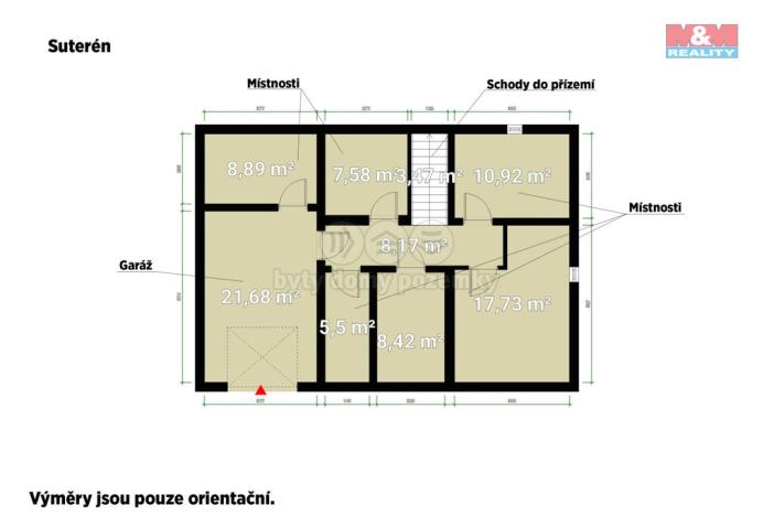 Prodej rodinného domu, Tuchlovice - Srby, 103 m2