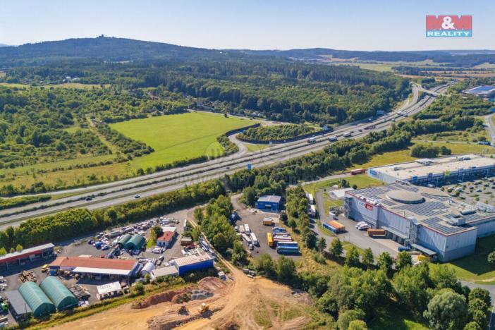 Pronájem komerčního pozemku, Plzeň - Černice, 3600 m2