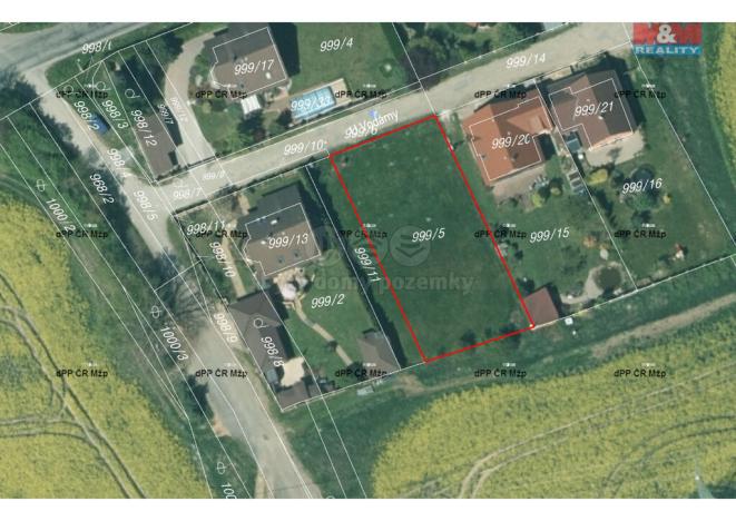 Prodej pozemku pro bydlení, Zruč-Senec, 996 m2