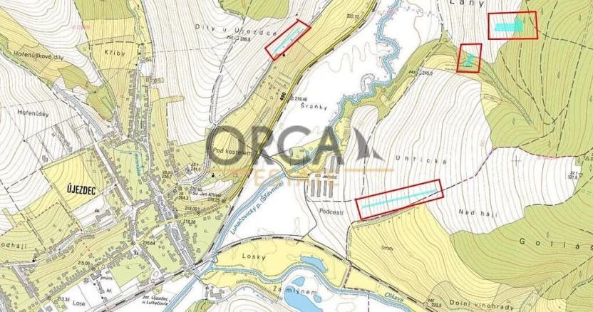 Prodej pole, Uherský Brod, 9308 m2