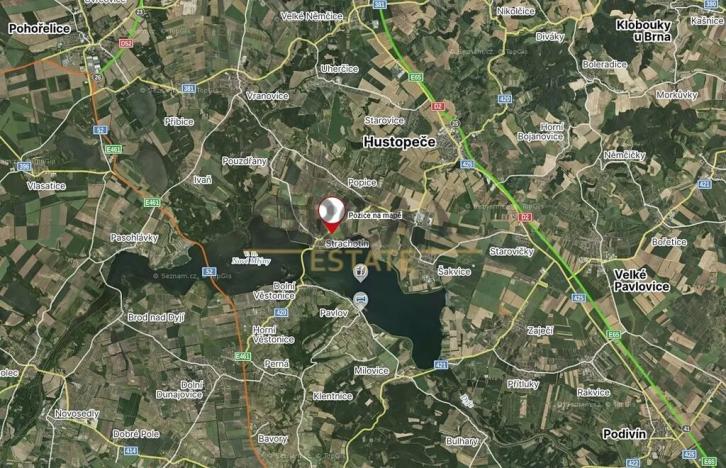 Prodej pole, Strachotín, 1904 m2