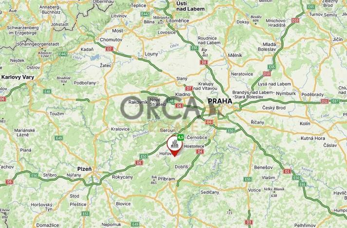 Prodej louky, Hostomice, 6700 m2