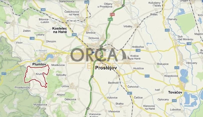 Prodej pole, Krumsín, 2944 m2