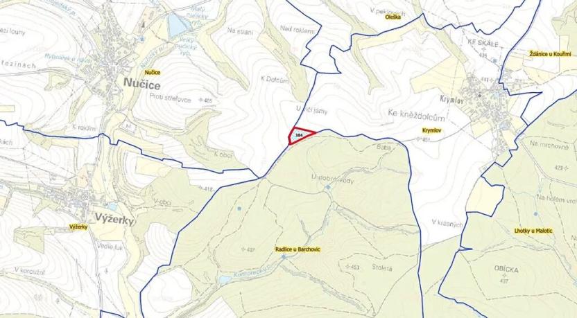 Prodej pole, Oleška, 14166 m2