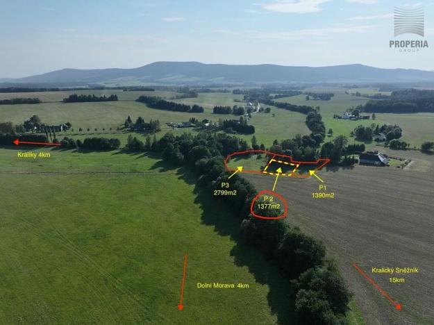 Prodej pozemku pro bydlení, Králíky, 1377 m2