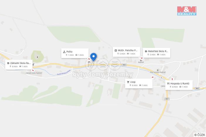 Prodej zemědělské usedlosti, Radiměř, 361 m2