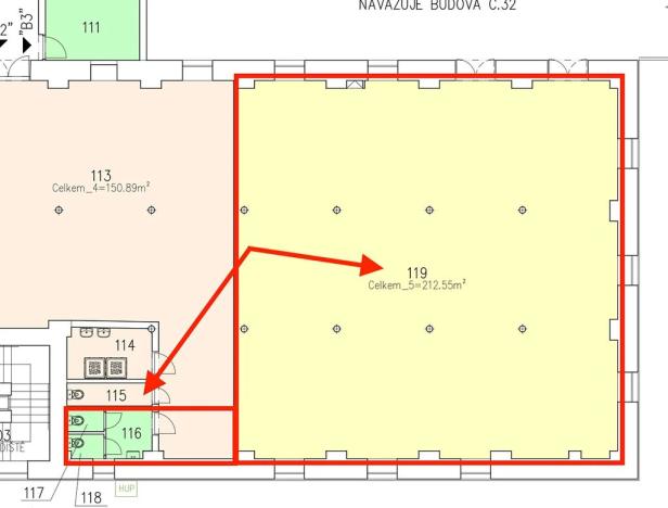 Pronájem skladu, Šternberk, Nádražní, 220 m2