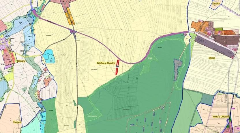 Prodej pole, Zaječice, 4474 m2