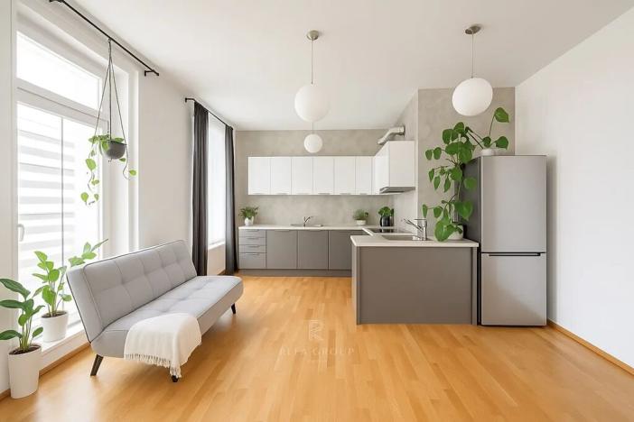 Pronájem bytu 2+kk, Praha - Libeň, Lihovarská, 54 m2