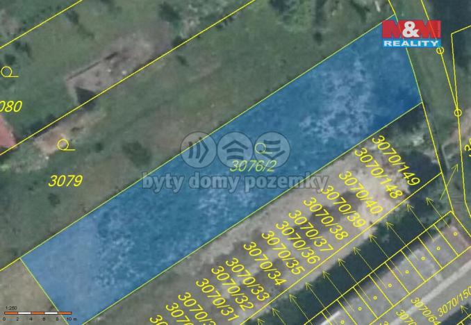 Prodej zahrady, Louny, 865 m2