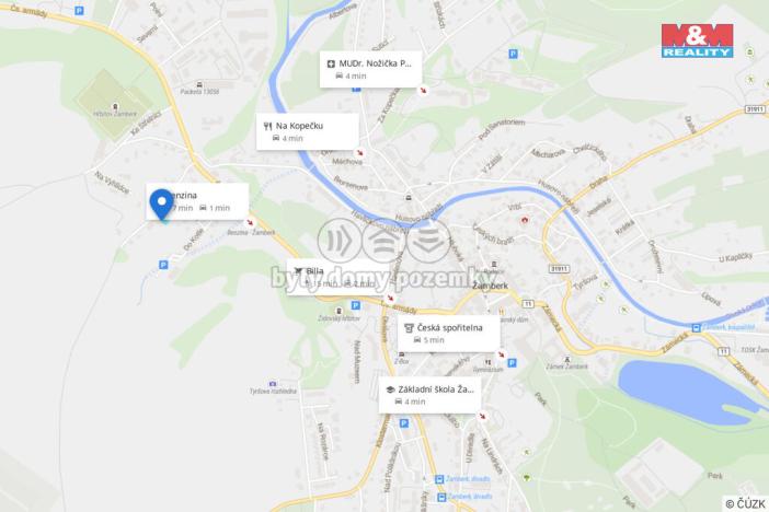 Prodej pozemku pro bydlení, Žamberk, 600 m2