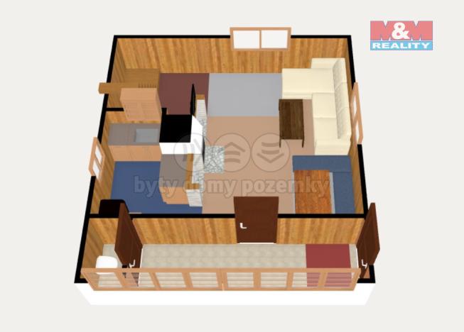 Prodej chaty, Dolní Žandov - Salajna, 55 m2