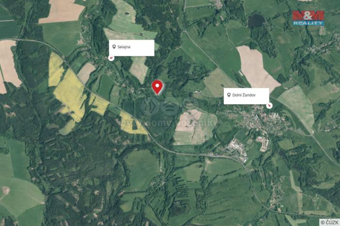 Prodej chaty, Dolní Žandov - Salajna, 55 m2