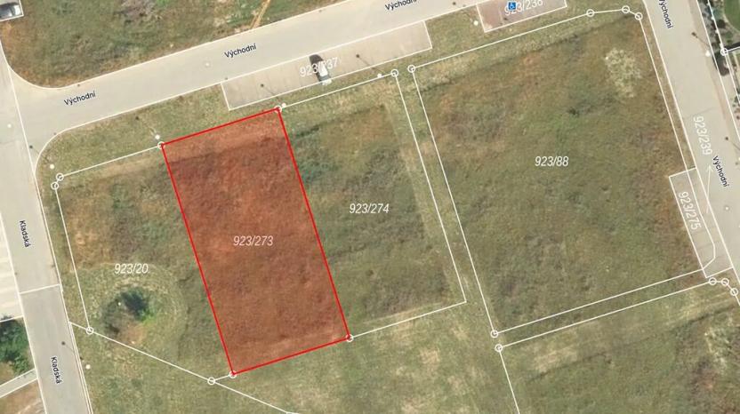 Prodej pozemku pro bydlení, Ústí nad Orlicí, Východní, 867 m2