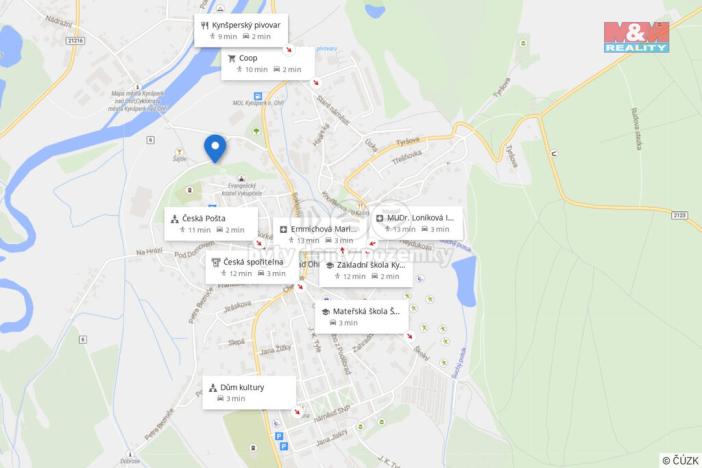 Prodej rodinného domu, Kynšperk nad Ohří, Okružní, 100 m2