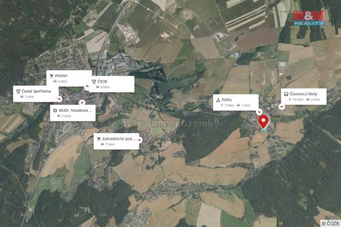 Prodej pozemku pro bydlení, Čisovice, 856 m2