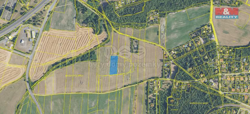 Prodej louky, Mníšek pod Brdy, 2970 m2