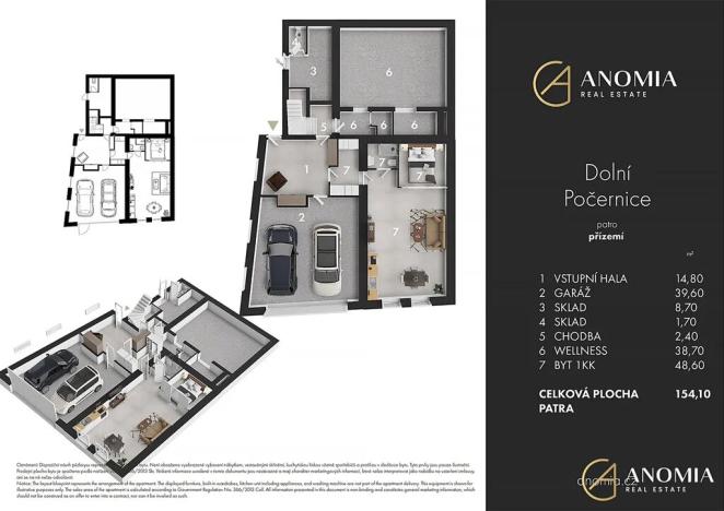 Prodej rodinného domu, Praha - Dolní Počernice, Bakurinova, 395 m2