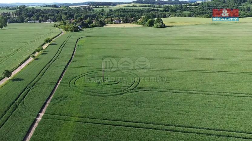 Prodej pole, Rožmitál pod Třemšínem - Skuhrov, 11877 m2