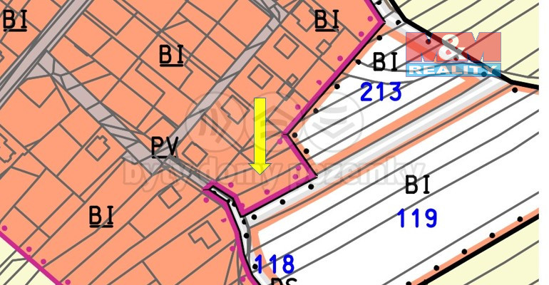 Prodej pozemku pro bydlení, Slavičín - Divnice, 1679 m2