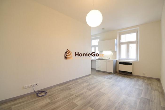 Pronájem bytu 1+kk, Praha - Vršovice, Holandská, 28 m2