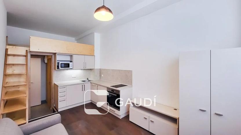 Pronájem bytu 1+kk, Praha - Hlubočepy, Geologická, 22 m2
