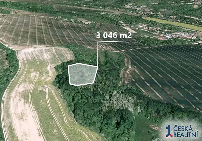 Prodej podílu lesa, Kudlovice, 2413 m2