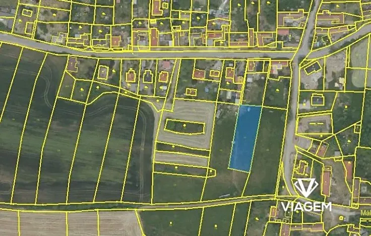 Prodej podílu pole, Málkov, 969 m2