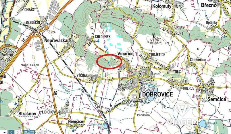 Prodej pole, Vinařice, 5664 m2