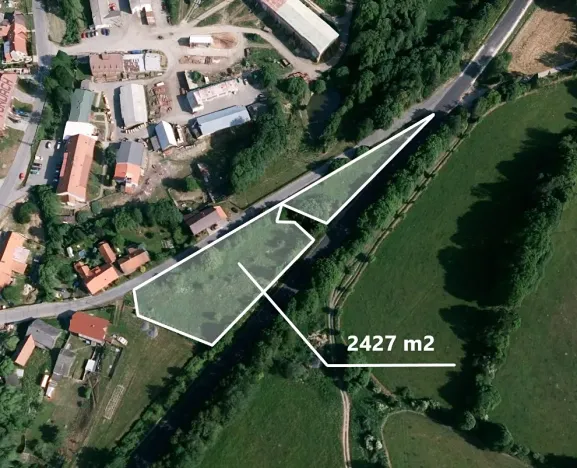 Prodej zahrady, Potštát, 3811 m2