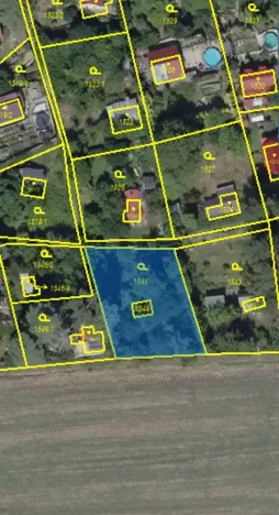 Prodej zahrady, Praha, 652 m2