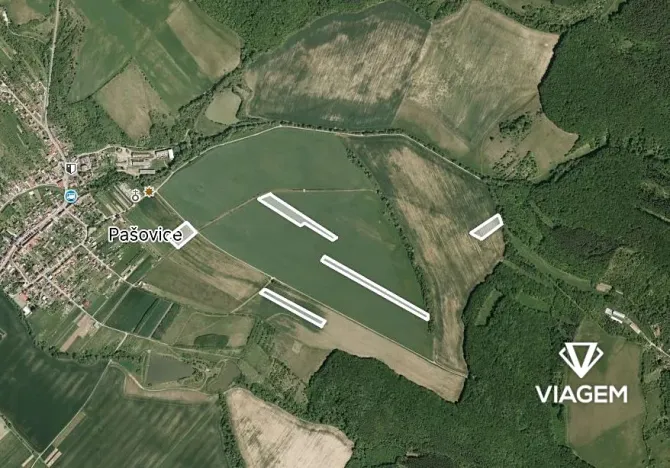 Prodej podílu pole, Pašovice, 5270 m2